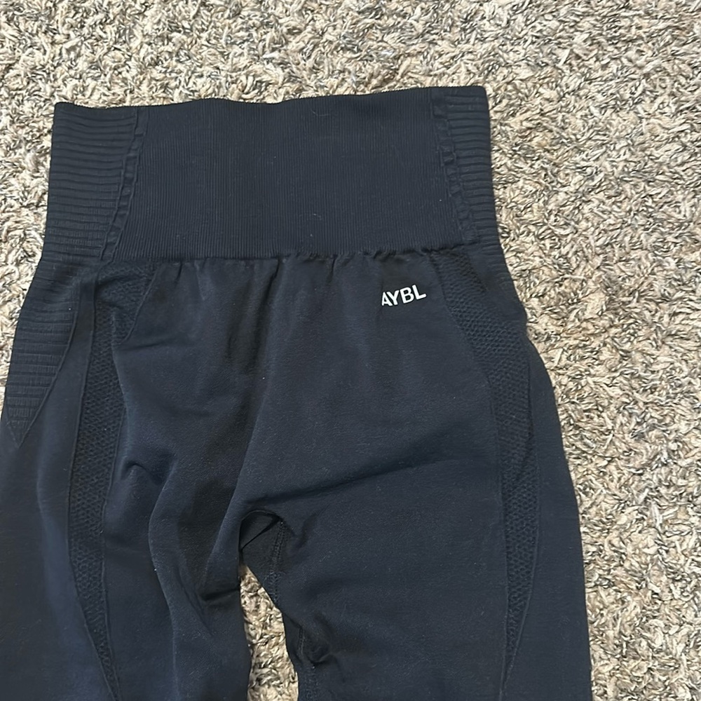 Aybl leggings and size small. Worn like two times. Pretty much brand new.